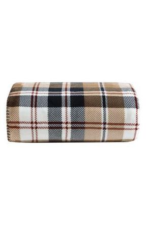 Eddie Bauer Trailhead Plaid Throw Blanket in Dark Beige at Nordstrom Rack