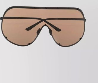 Rick Owens oversized shield sunglasses