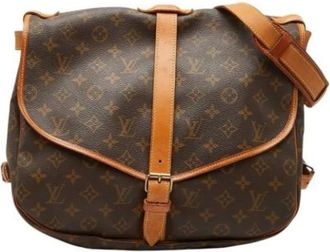 Louis Vuitton Pre-owned Cross Body Bags, female, Brown, Size: ONE SIZE Pre-owned Vintage Shoulder Bag