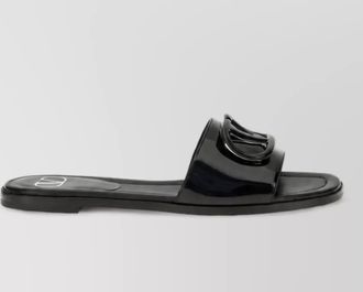 Valentino Garavani leather slide sandals