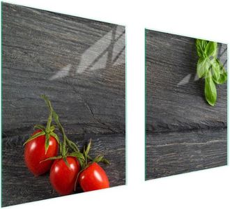 OEM Placa Protectora De Vidrio Para Estufa 85x52 Tomates