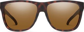 Smith Lowdown XL 2 60mm ChromaPop Polarized Square Sunglasses in Matte Tortoise/brown at Nordstrom