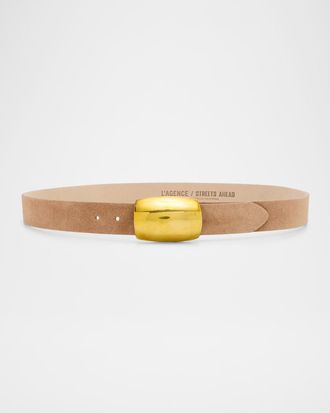 L'agence x Streets Ahead Milou Suede Belt