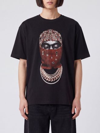 Ih Nom Uh Nit Contrast Graphic Print Cotton Crewneck T-Shirt