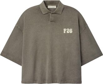 Fear of God Heavy Jersey Cropped Polo Washed Seal RW00276-0145