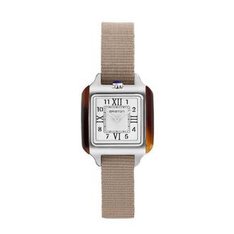 Briston Streamliner White Dial Ladies Watch 252025.SA.T.2.NT