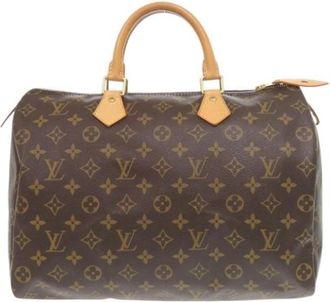 Louis Vuitton Pre-owned Handbag - Dames - Vintage Handtas - Bruin - ONE Size - Vintage