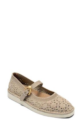 Aerosoles Tamika Knit Mary Jane in Linen/Natural Lace at Nordstrom, Size 5.5