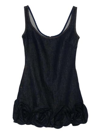 Self Portrait Kurzes Kleid Self Portrait mit Blumenapplikation