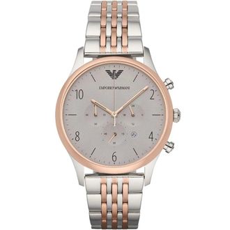 Emporio Armani AR1864 Tweekleurig Chronograaf Herenhorloge