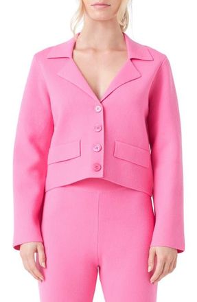 endless rose Sweater Blazer in Pink at Nordstrom, Size Large