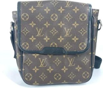 Louis Vuitton Pre-owned Cross Body Bags, female, Brown, Size: ONE SIZE Pre-owned Canvas louis-vuitton-bags