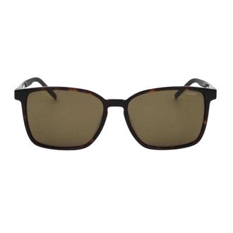 HUGO BOSS Heren HG1128 0086 QT Zonnebril (Havana Bruin/Groen)