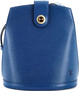 Louis Vuitton Cluny Epi Leather shoulder bag - Blauw