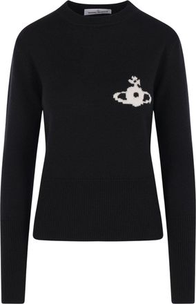 Vivienne Westwood Katie Planet Emblem Knitted Sweater