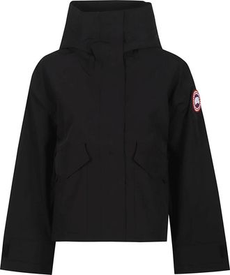 Canada Goose Rain Proof Jackets, female, Black, Size: XS Tofino Rain Jacket