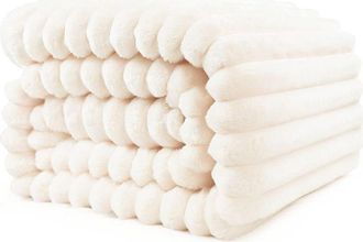 OEM Manta Acogedora, Colcha/manta De Sof&aacute; C&aacute;lida Y Mullida Para Mam&aacute;, Esposa Y Novia, 200 X 230 Cm, Beige