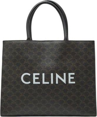 Celine Pre-owned Tote Bags, female, Black, Size: ONE SIZE Pre-owned Vintage Tote Bag
