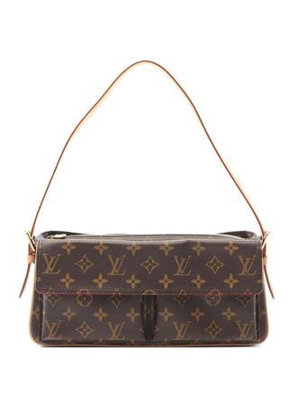 Louis Vuitton Vivacite monogram shoulder bag - women - Leather/Canvas - One Size - Brown