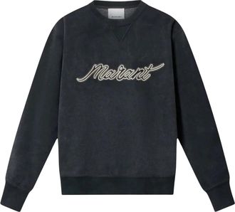 Isabel Marant Mahony Sweatshirt - Heren - Sweatshirts - Zwart - L - Katoen - Hoodies & sweatvesten