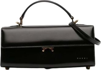 Marni Pre-owned Handbags, female, Black, Size: ONE SIZE Pre-owned Relativity Satchel