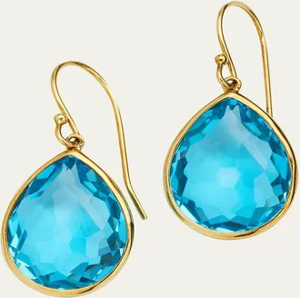 Ippolita Small Teardrop Earrings in 18K Gold