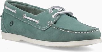 Sperry Top-Sider Womens Sperry Balboa 2 Eye Boat Nubuck Womens Green Boat Shoes - Size: 6