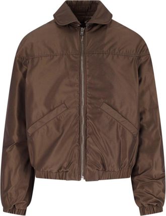 Christophe Lemaire Giacca In Tela Di Cotone