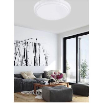 Trade Shop Trade Shop Traesio - Plafoniera Da Soffitto Interno 45 w Rotondo Sporgente Luce Fredda Fst-40a62939 40cm