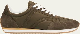 Toteme Suede Retro Runner Sneakers