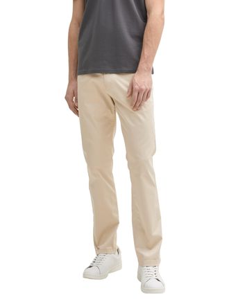 Tom Tailor Stoffhose TOM TAILOR JOSH, Herren, Gr. 30, L&auml;nge 32, beige (light cashew beige), Obermaterial: 96% Baumwolle, 4% Elasthan. Futter: 100% Polyester, uni