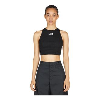 The North Face Sleeveless Training Tops, female, Black, Size: M Summer Logo Tank Top