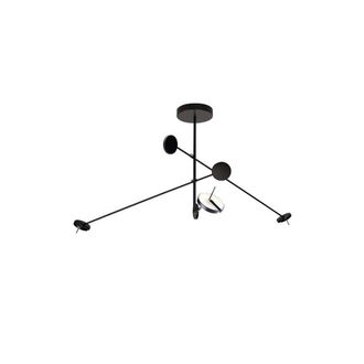 Netlighting Invisible LED Ceiling Pendant Matt Black 2295lm 3000K