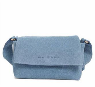 Aimee Kestenberg Womens Preston Mini Crossbody Bag In Blue Denim