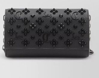 Christian Louboutin paloma calfskin clutch bag