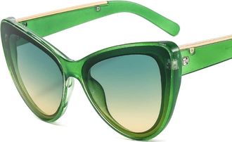 Generic Fashion Large-Frame Cat-Eye Men and For Women Sunglasses Outdoor Beach Shade Decorative Sunglasses (Color : G, Size : Medium) 2026