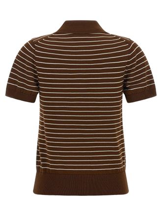 A.P.C. Aline Polo Shirt - Brown