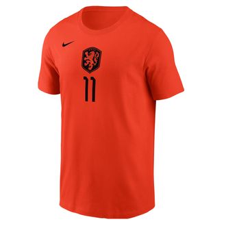 Nike Cody Gakpo Netherlands Nike Mens Soccer T-Shirt in Orange | M11332P375BNCG-SOR
