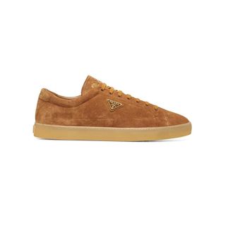 Prada Sneakers, male, Brown, Size: 8 1/2 US Cinnamon Sneakers