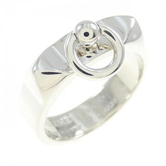 Herm&egrave;s Silver 925 Band Ring (Pre-Owned)