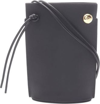 Loewe Pre-owned Loewe Smooth Calfskin Pebble Pouch Ladies HG4ZAV2MJY5K28ET