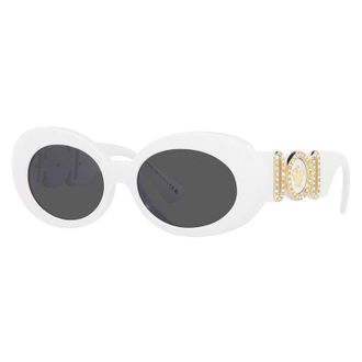 Versace VE4426BU536787 Full Rim Nylon Sunglasses - White