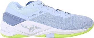 Mizuno Wave Stealth Neo Womens Grey Handball Shoes - Size UK 8.5