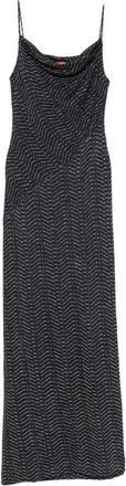 Missoni Zigzag-knit Cowl-neck Maxi Dress