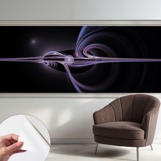 Tulup Carta Da Parati Autoadesiva - Fotomurale - Alta Qualit&agrave; - Per La Cucina - Camera Da Letto - Astrazione Cosmica 250x104 Cm