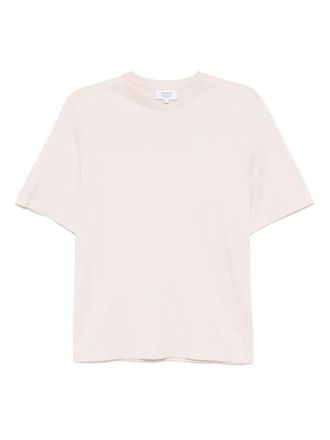 Maison Kitsun&eacute; Katoenen T-shirt - Roze