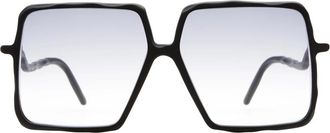 Kuboraum L12 - unisex - Zonnebrillen - Zwart - 61 MM - Accessoires