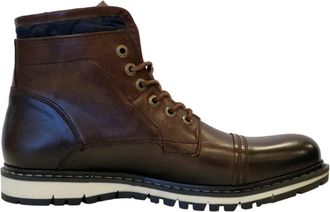 Firetrap Aubin leren enkellaarzen voor heren (Bruin)
