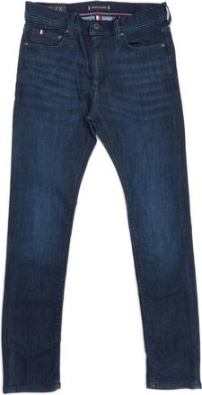 Tommy Hilfiger Slim Fit Viscose Jeans - Heren - Slim Fit Jeans - Blauw - W34 - Jeans