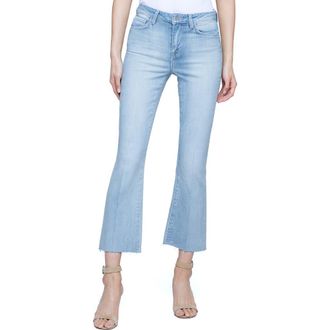 L'agence Kendra High Waist Crop Flare Jeans in Indio at Nordstrom, Size 27